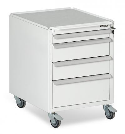 Movable Drawer Unit Wheeled 4 Drawers -OF-TP-02S-DRU-TEC-7035
